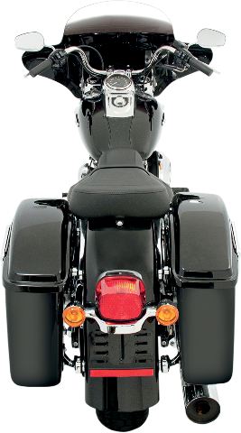 Memphis Shades Black Batwing Motorcycle Fairing fits 86-17 Harley Touring Bagger