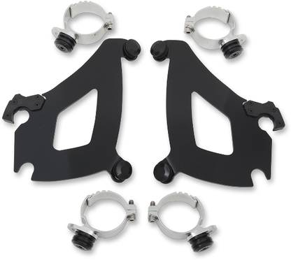 Memphis Shades Bullet Fairing & Black Mount Kit for 13-17 Harley Breakout