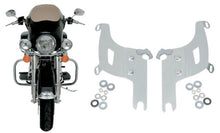 Memphis Shades Bullet Fairing & Polished Mount Kit for 1995-23 Harley Road King
