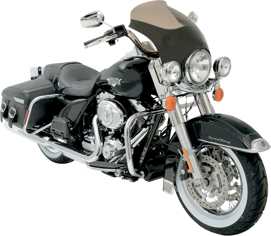 Memphis Shades HD Black Bullet Fairing fits 1994-2024 Harley Road King