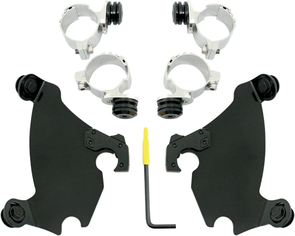 Memphis Shades Gauntlet Fairing & Black Mounts 86-19 Harley Davidson Sportster