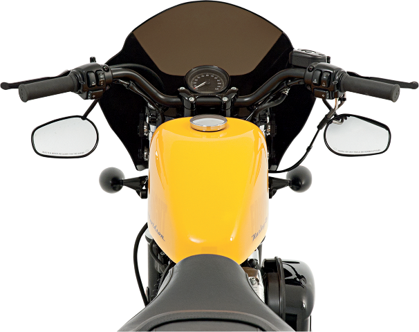 Memphis Shades Gauntlet Fairing & Black Mount kit 10-19 Harley Sportster XL 48