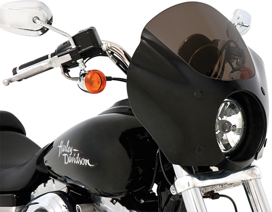 Memphis Shades Gauntlet Fairing & Black Mounts fits 06-17 Harley Davidson Dyna