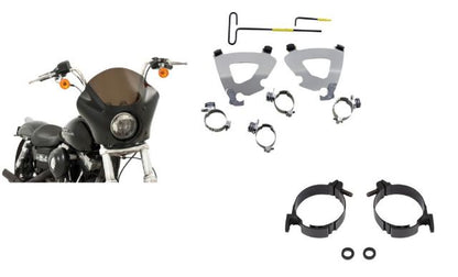 Memphis Shades Gauntlet Fairing & Mount Kit 2010-2021 Harley Sportster XLX XLCX