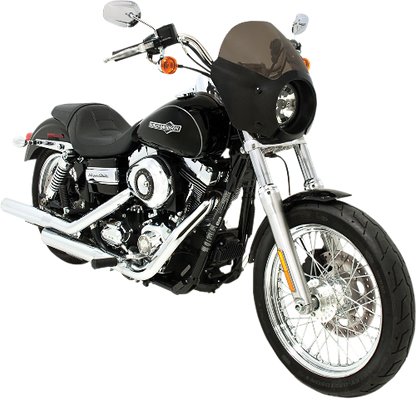 Memphis Shades Cafe Fairing and Black Mount kit 15-19 Harley Davidson Sreet XG