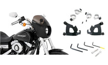 Memphis Shades Cafe Fairing & Black Mount Kit 2010-2015 Harley Sportster XLX 48