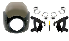 Memphis Shades Cafe Fairing & Black Mount Kit for 96-19 Harley Sportster XG XLC