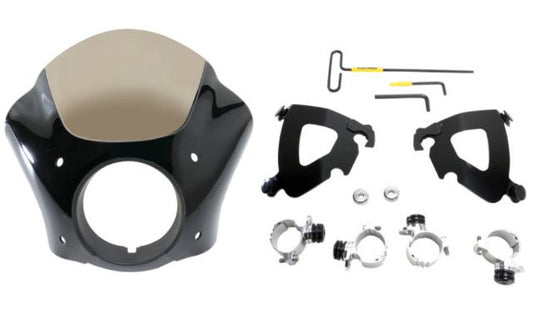 Memphis Shades Gauntlet Fairing & Black Mount kit 2011-2019 Harley Sportster XL