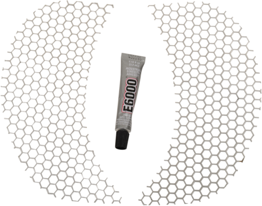 Klock Werks Honeycomb Fairing Vent Screen for 2014-2023 Harley Road Glide FLTRX