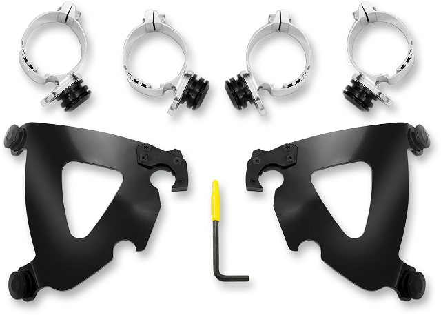 Memphis Shades Road Warrior Fairing & Mounting Kit 2006-2017 Harley Dyna FXD