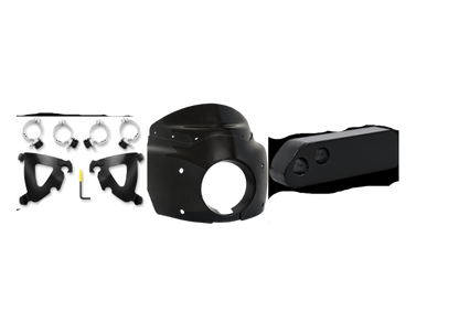 Memphis Shades Road Warrior Fairing & Mounting Kit 2006-2017 Harley Dyna FXD