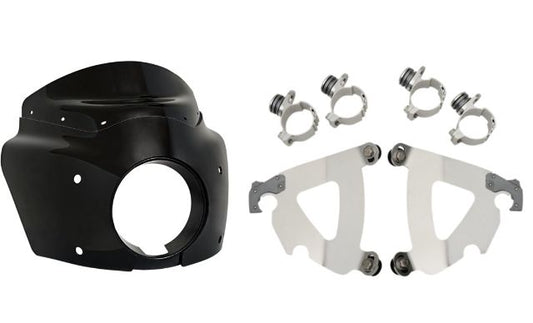Memphis Shades Road Warrior Fairing & Mount Kit 1980-2013 Harley Models FXWG