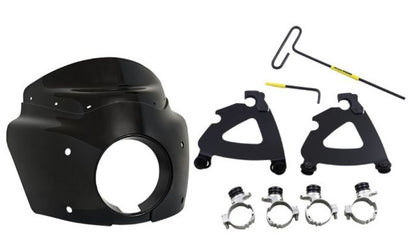 Memphis Shades Road Warrior Black Fairing & Mount Kit 2011-2019 Harley Sportster
