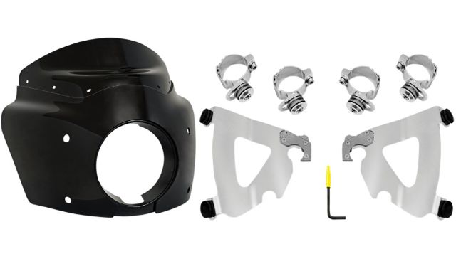 Memphis Shades Road Warrior Fairing & Mount Kit 1973-2020 Harley Dyna Sportster