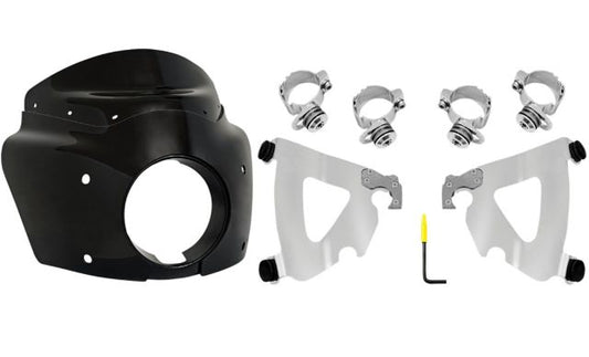 Memphis Shades Road Warrior Fairing & Mount Kit 1973-2020 Harley Dyna Sportster