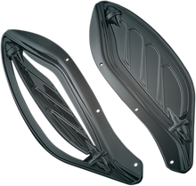 Kuryakyn 1108 Motorcycle Smoke Fairing Dragon Wind Deflectors 96-13 Harley FLH