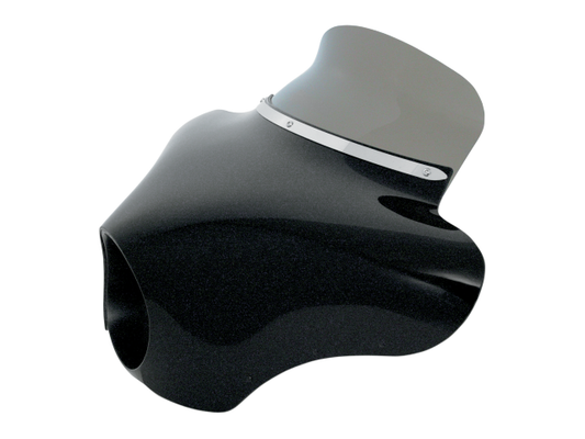 Memphis Shades Batwing Fairing 6.5" Lucite Smoke Spoiler Windshield For Harley