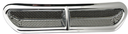 Custom Dynamics Chrome Front Fairing Vent Trim 2014-2024 Harley Touring Models