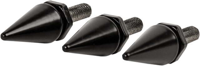 Pro Pad Black Spike Windshield Mounting Kit fits 1996-2013 Harley Touring FLHX