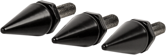 Pro Pad Black Spike Windshield Mounting Kit fits 1996-2013 Harley Touring FLHX