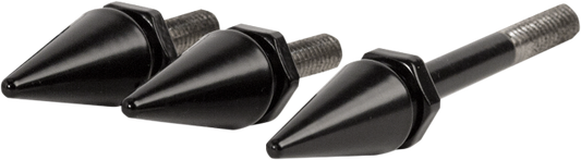 Pro Pad Black Spike Windshield Mounting Bolts for 2014-2022 Harley Electra Glide