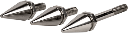 Pro Pad Polished Spike Windshield Mounting Bolts for 2014-20 Harley Touring FLHX