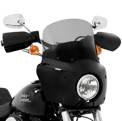 Memphis Shades Road Warrior 11" Tinted Fairing Windshield for Harley Davidson