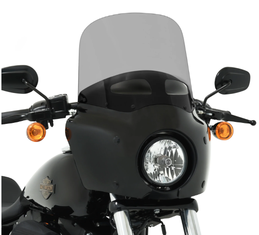 Memphis Shades Road Warrior 13" Tinted Vented Fairing Windshield fits Harley