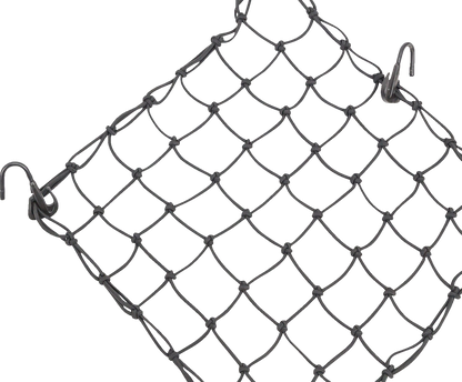 Moose Black 15" x 15" Cargo Storage Luggage 6 Hook Bungee-Style Net