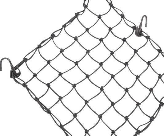 Moose Black 15" x 15" Cargo Storage Luggage 6 Hook Bungee-Style Net