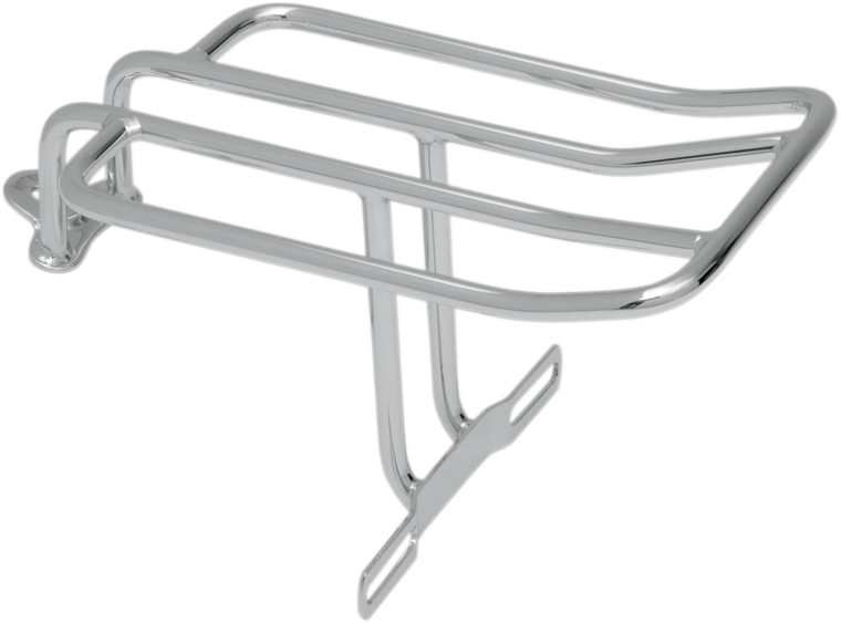 Drag Specialties Chrome Rear Fender Luggage Rack 06-17 Harley Dyna FXDL FXDB FLD