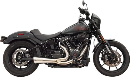 Bassani Ripper 2-1 Chrome Exhaust System for 2025-2026 Harley Softail FXBB FXLRS