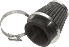 Emgo 48mm Stainless Mesh Universal Motorcycle Round Air Filter Clamp on Pod