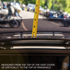 Memphis Shades 2" Dark Smoke Spoiler Windshield fits 2023-2026 Harley Road Glide