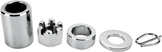 Colony Rear Motorcycle Axle Spacer Nut Kit 2000-2001 Harley Touring Road King