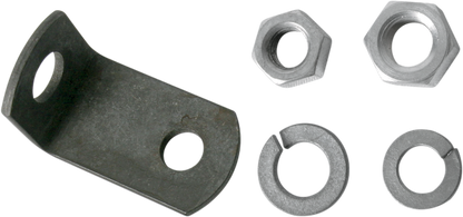 Colony Black Linkert Carburetor Support Bracket for 1939-48 Harley Knucklehead