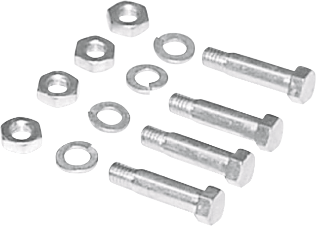 Colony Floorboard Mounting Hardware Kit fits 1949-1981 Harley Touring FL EL