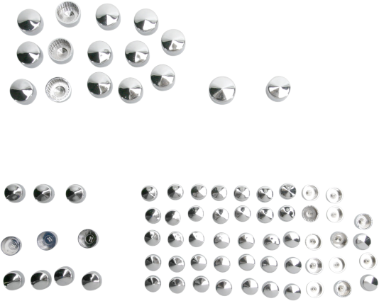 Drag specialties chrome standard bolt cover kit fits Harley 07-08 touring FL
