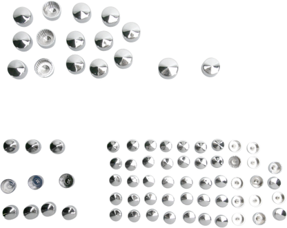 Drag specialties chrome standard bolt cover kit fits Harley 07-08 touring FL