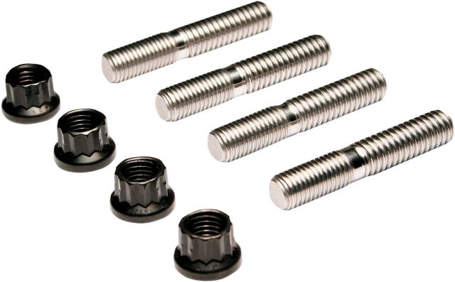 Feuling 12 Point Exhaust Stud Nut Kit 84-17 Harley Dyna Touring Softail FLHX XL