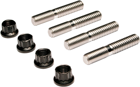 Feuling 12 Point Exhaust Stud Nut Kit 84-17 Harley Dyna Touring Softail FLHX XL