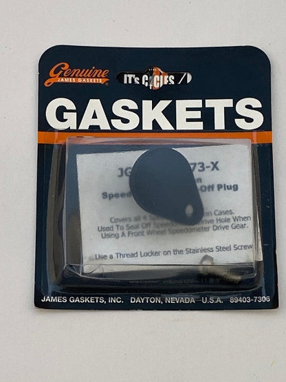 James Gasket 4 Speed Transmission Speedometer Block Off Plug fits 1948-80 Harley