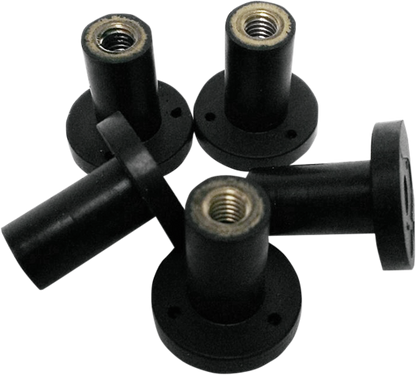 Klock Werks 5 Pack 10-32 Replacement Windshield Well Nut 1998-2013 Harley FLTR