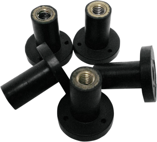 Klock Werks 5 Pack 10-32 Replacement Windshield Well Nut 1998-2013 Harley FLTR