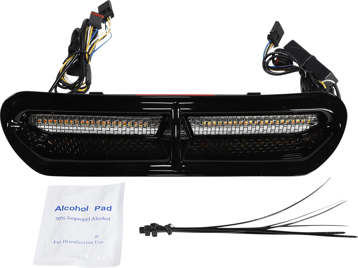 Custom Dynamics LED Batwing Fairing Vent Insert fits 2014-2023 Harley Touring