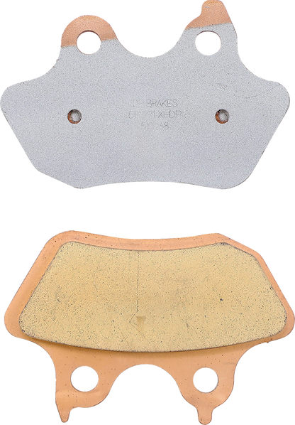 Dp Brakes Sintered Metal Buell Rear Brake Pad Set for 2006-2007 Harley FXSTB