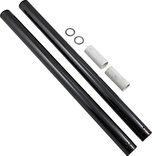Custom Cycle Black Diamond 29.50" Front Fork Tubes 2006-2017 Harley Dyna FXDF