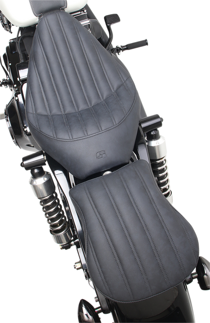 Saddlemen 9" Contoured Knuckle Pad Detachable Pillion for Harley Davidson Touring
