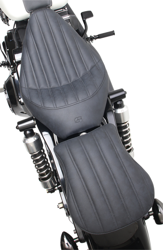 Saddlemen 9" Contoured Knuckle Pad Detachable Pillion for Harley Davidson Touring