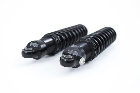 Ohlins HD 761 Twin 12" STX36 Blackline Rear Shocks for 1991-2017 Harley Dyna FXD